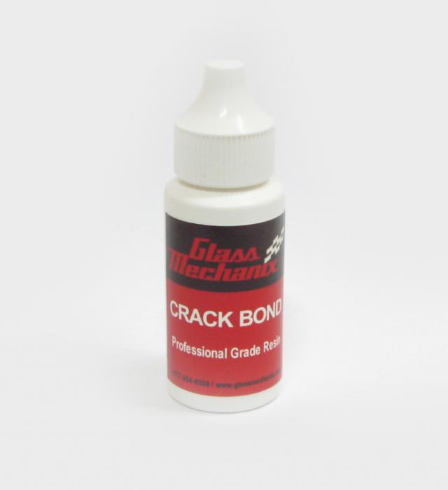 Полимер для ремонта стекол Glass Mechanix Crack Bond. Вязкость 100 - 140 cps, для ремонта трещин